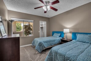 2 chambres, accès au Wi-Fi (inclus), literie fournie