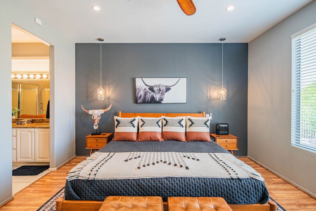 3 bedrooms, in-room safe, desk, iron/ironing board