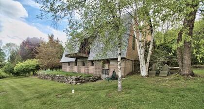 Barn converted in the house