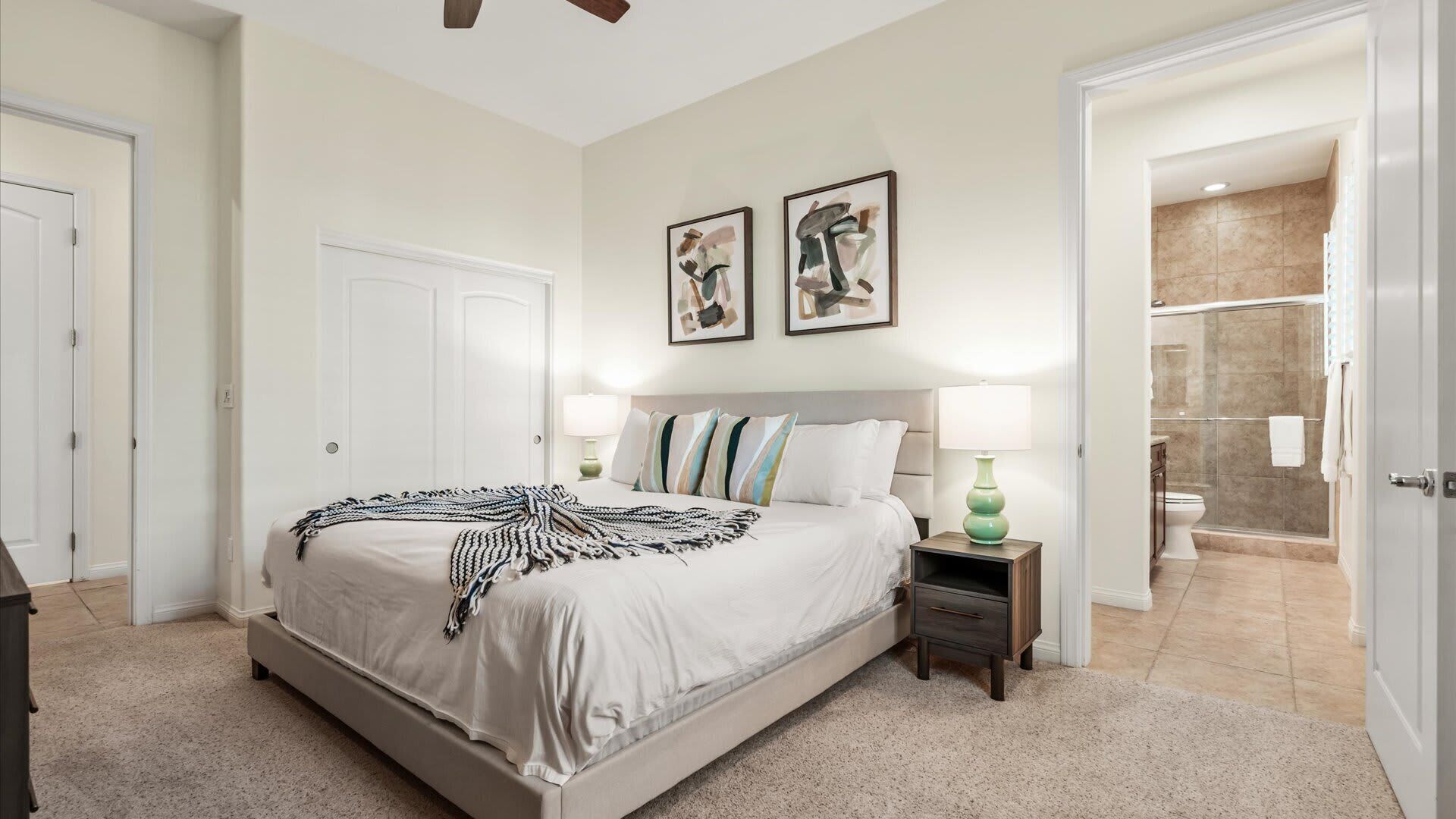 3 bedrooms, iron/ironing board, WiFi, bed sheets