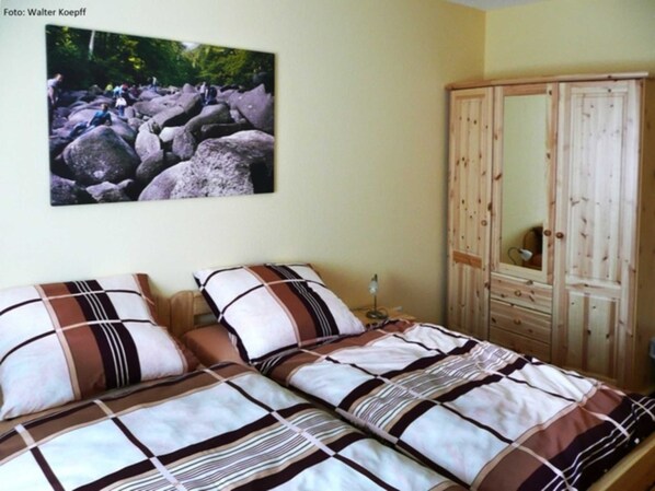 1 Schlafzimmer, WLAN, Bettwäsche