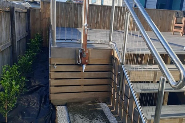 Àrea exterior de l'allotjament