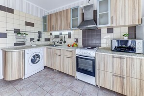 Comfort-Apartment, 1 Schlafzimmer | 1 Schlafzimmer, Schreibtisch, laptopgeeigneter Arbeitsplatz