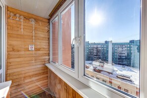 Comfort-Apartment, 1 Schlafzimmer | 1 Schlafzimmer, Schreibtisch, laptopgeeigneter Arbeitsplatz