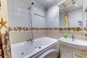 Comfort-Apartment, 1 Schlafzimmer | 1 Schlafzimmer, Schreibtisch, laptopgeeigneter Arbeitsplatz