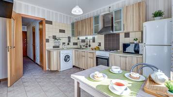 Comfort-Apartment, 1 Schlafzimmer | 1 Schlafzimmer, Schreibtisch, laptopgeeigneter Arbeitsplatz