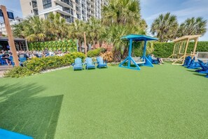 Property grounds - Beachfront condo with pool & ocean views (Myrtle Beach)