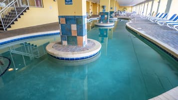 Indoor pool, a heated pool