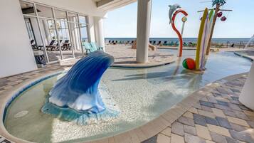 Indoor pool, a heated pool