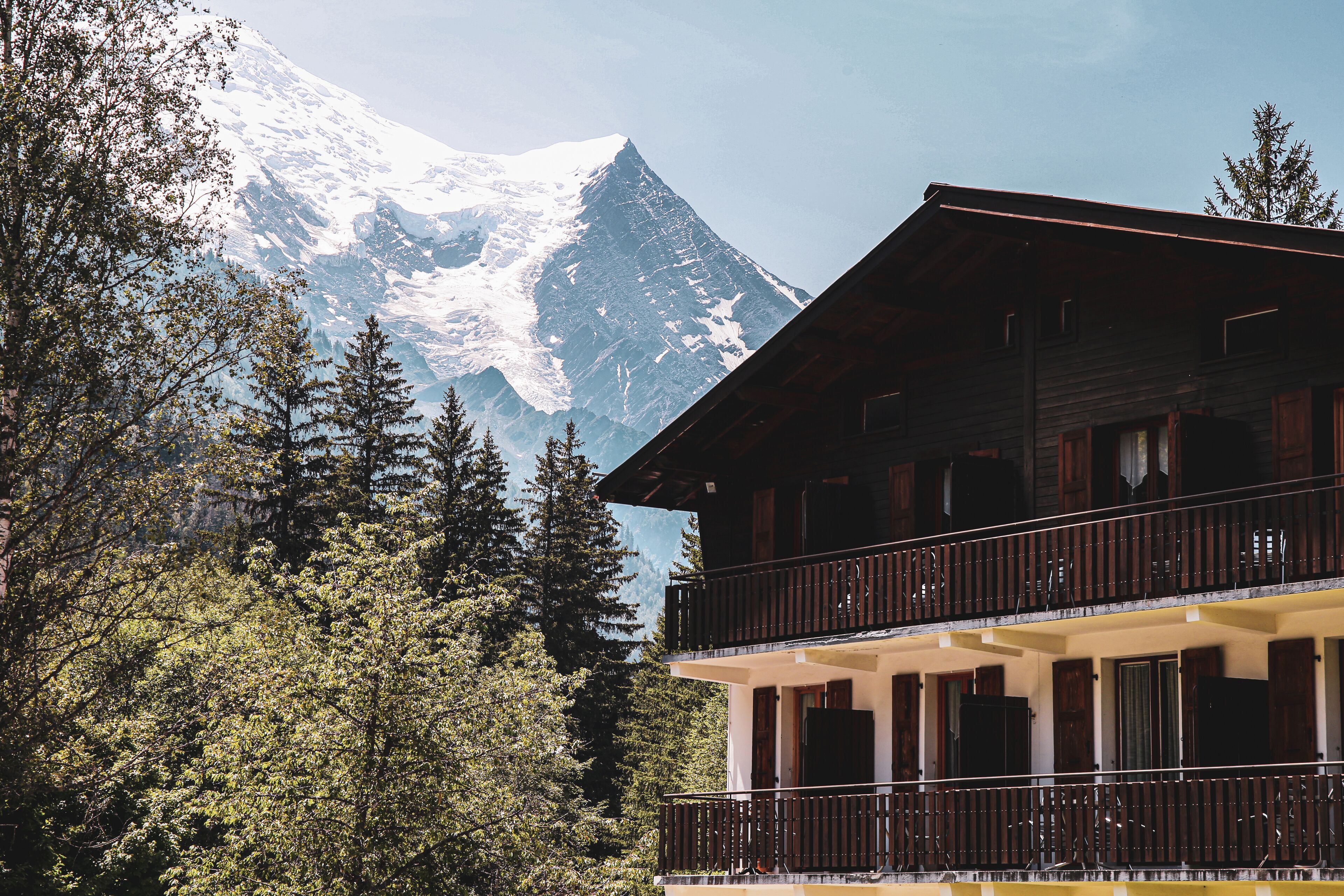 Façade de l’hébergement