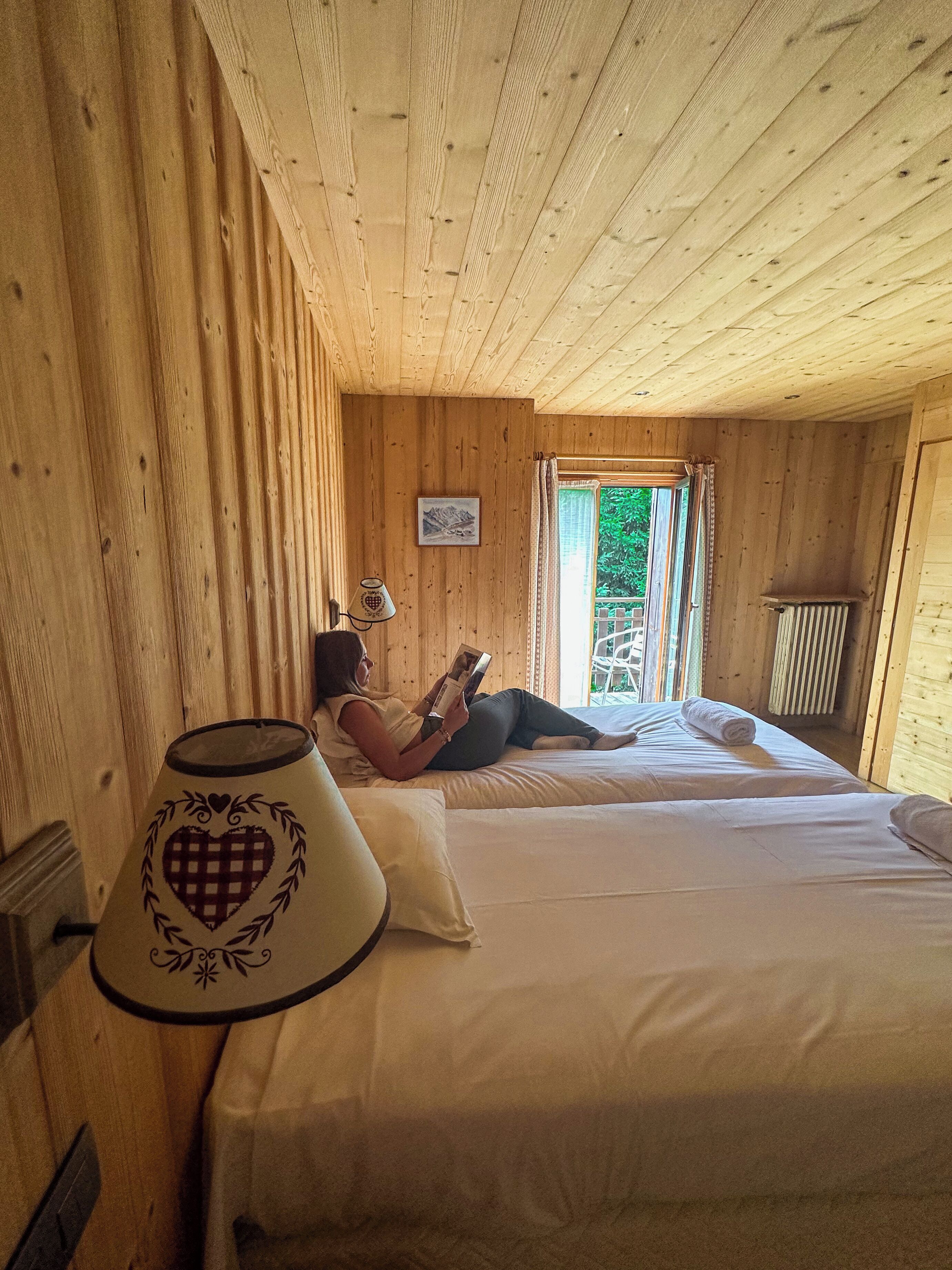 Chambre avec lits jumeaux