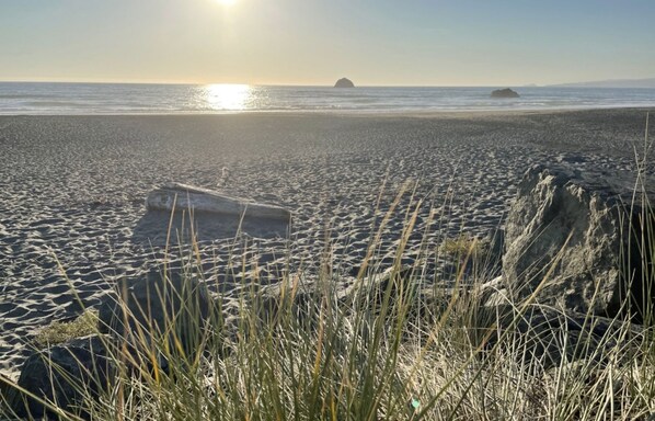 Beach nearby, beach towels