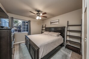 3 bedrooms, iron/ironing board, travel crib, free WiFi