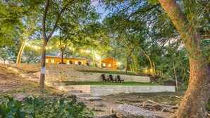 Unclassified image, 2 of 34, button - Cabins on the Square — Entire Property | 5 Private Units + Cypress Creek (Wimberley)