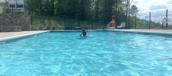 2 bedroom condo right on Burke Mountain! Ski or bike right from the door!