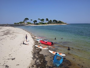 Beach nearby, beach towels