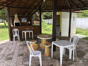 Opções para refeição ao ar livre