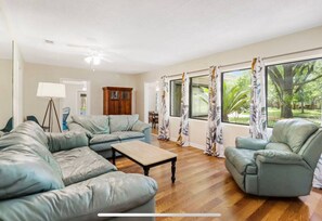 Smart TV, fireplace - Gator Springs ~ Close to Hospitals, Springs & UF (Gainesville)