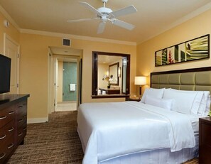 2 bedrooms, in-room safe, iron/ironing board, WiFi