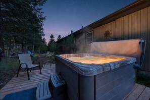 Terrace/patio - Hot Tub, Game Room and Trails  /  Families & Pets! (Black Hawk)