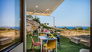 Apartment, 1 Schlafzimmer, Raucher, Terrasse | Speisen