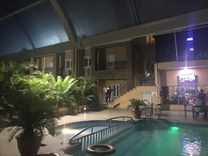 Room, 1 Bedroom, Accessible, Smoking | Pool | Indoor pool