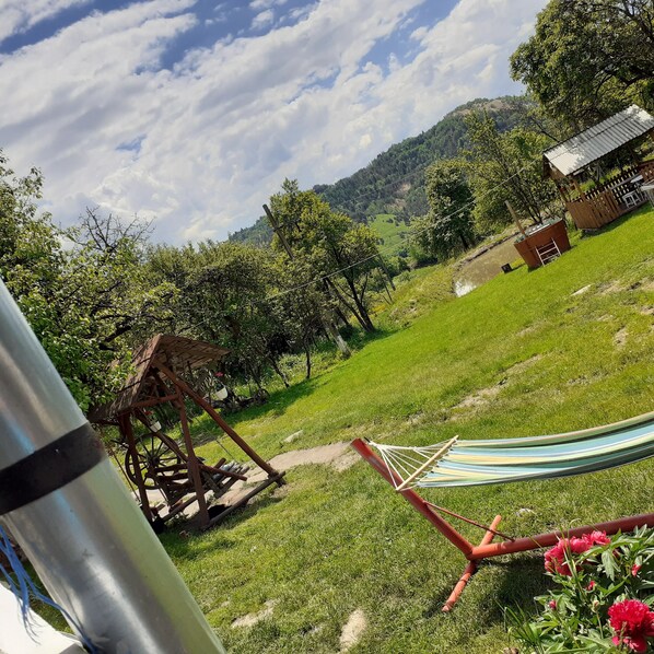 Room, 1 Bedroom, Smoking, Patio | Property grounds - Room in Guest Room - Retreat Rustical For 2 People (Rosia Montana)