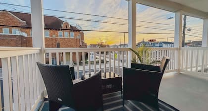 Wildwood Private ✳ 3BR 2BA APT ✳ 5 min walk to Beach & Boardwalk ★★★★★ Location!