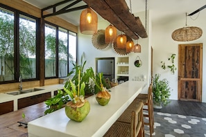 Villa, 3 Bedrooms, Smoking, Private Pool | Private kitchen