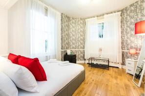 2 slaapkamers, beddengoed