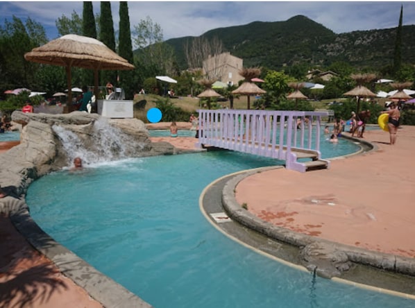 Outdoor pool - Maisonnette in Nyons, in the land of olives and lavender (Nyons)
