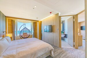 Presidential Suite, 1 King, Ocean view, Balcony | Premium bedding, down comforters, minibar, in-room safe