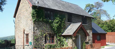 Overnatningsstedets facade