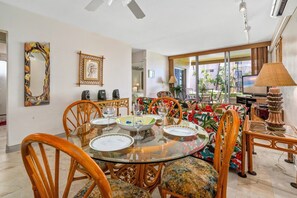 Dining - Menehune 127 Partial Ocean Views in Well Maintained Condo Home (Kihei)