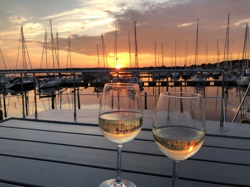 Houseboat LaFe Flensburg Fjord, Denmark 
