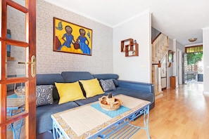 House, Multiple Beds | Living room - Lovely 2-bed House With Terrace and Pool, Chayofa (Arona)