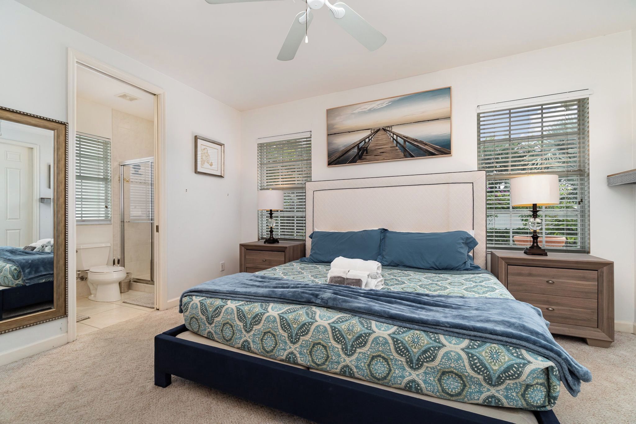 3 bedrooms, iron/ironing board, free WiFi, bed sheets