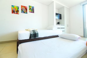 1 Schlafzimmer, kostenloses WLAN, Bettwäsche, Rollstuhlgeeignet