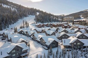 Exterior - Slopeside. Cozy. Comfy. Steps from the Resort. (Big Sky)