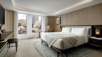 Minibar, in-room safe, desk, laptop workspace