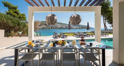 Beachfront Villa Sea Suprema with Pool