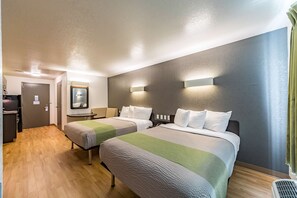 Minibar, wi-fi (inkludert) og sengetøy