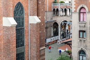 Suite estudio panorámica, Terraza | Vista del balcón