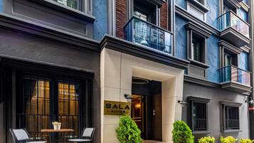 Entrada de la propiedad