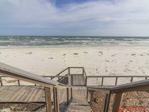 On the beach