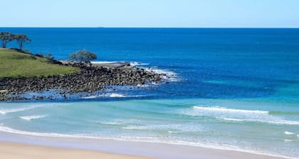 The Hideaway in Angourie | Hear the waves from Spooky's Beach