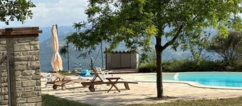 Casa San Rocco Piemonte - bjergtop - 360 udsigt - pool.