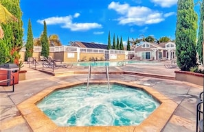 Outdoor pool, a heated pool - SEASIDE @ Strands Beach- Beautiful Remodel-Steps to the Beach! (Dana Point)