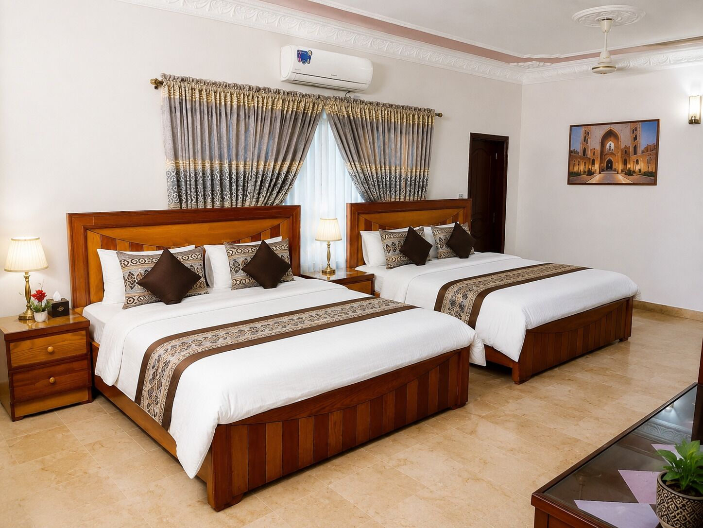Family Suite, 2 Double Beds | Front of property