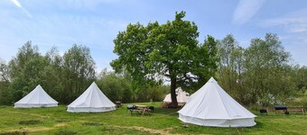 The Elm Tent 4 Persons Glamping in Woodlands
